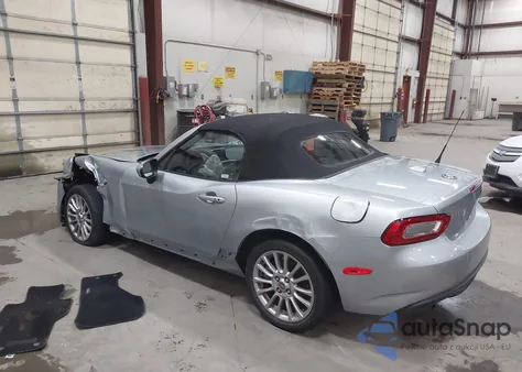2019 Fiat 124 Spider Classica from USA, damaged, VIN JC1NFAEK7K0142978